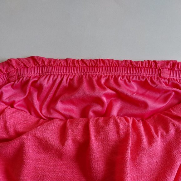 Express Coral Strapless Hi-Low Flowing Tube Top Dress NWT - Picture 5 of 10